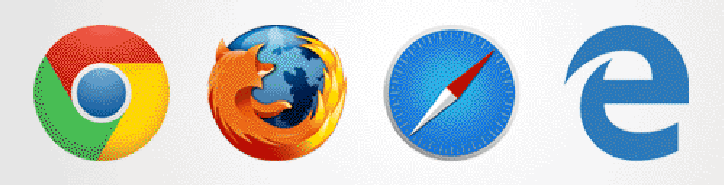 Chrome - edge - mozilla - safari